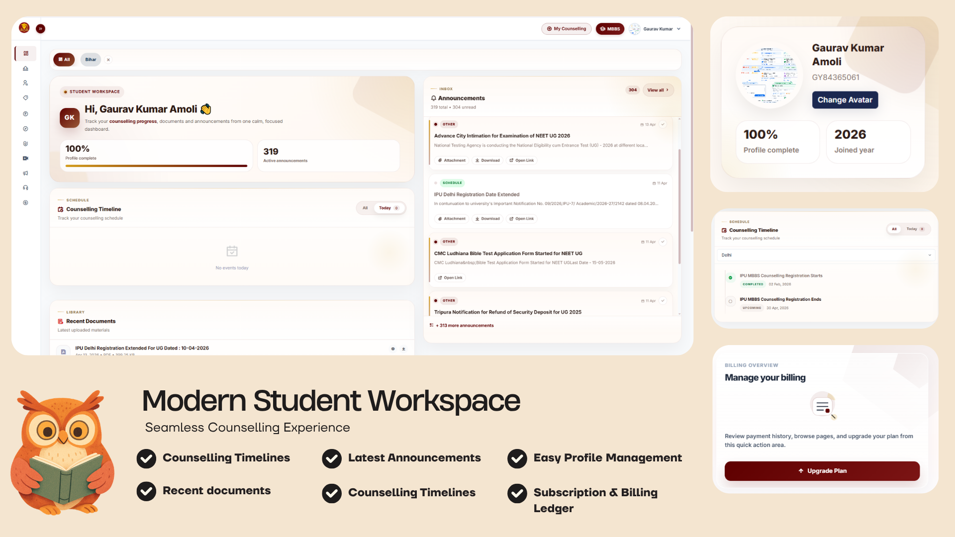 Dashboard Overview